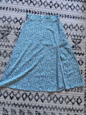 SHEIN midi skirt with slit